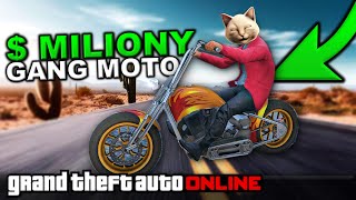 💥 GTA 5 ONLINE MILIONY  GANG MOTOCYKLOWY Odc 1909 [upl. by Eadwina]