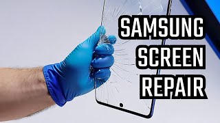 samsung note 10 lite glass replacement glassreplacement [upl. by Martina823]