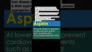 Comparison between aspirin and Tylenol acetaminophen [upl. by Binette245]