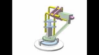 Epicyclic bar angular transmission [upl. by Thynne]