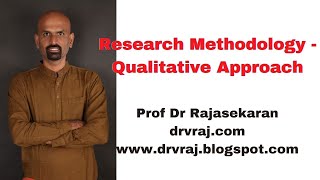 Research Methodology –Qualitative Perspective [upl. by Nuavahs]