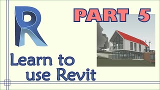 Revit  Complete Tutorial for Beginners  Learn to use Revit in 60 minutes  Part 5 [upl. by Salvatore94]