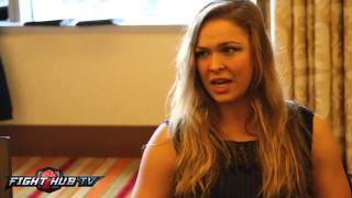 Ronda Rousey quotWe were poked amp prodded during TUF filming Like we were not peoplequot [upl. by Krum]