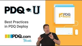 PDQ Deploy Best Practices [upl. by Nahtnahoj457]