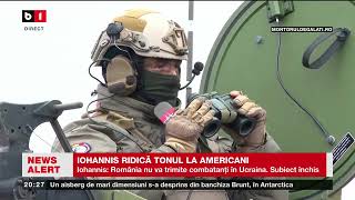 IOHANNIS RIDICĂ TONUL LA AMERICANI Știri B1TV 22 mai 2024 [upl. by Mariska]