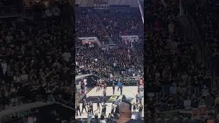 No 10 Purdue volleyball walks out to a packed Mackey Arena for a match against Indiana [upl. by Roseanne]