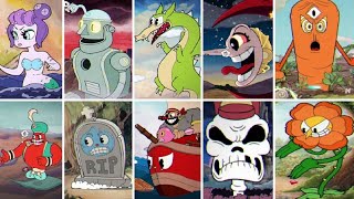 Cuphead  All Bosses No Damage  A Ranks [upl. by Enymzaj151]