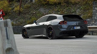 Novitec Ferrari GTC4 Lusso Exhaust [upl. by Hayyikaz]