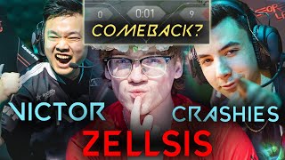 0  9 COMEBACK  SEN ZELLSIS VS ex NRG DUO  CRASHIES amp VICTOR [upl. by Annadiana]