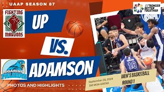 UAAP Season 87 UP Fighting Maroons vs Adamson Soaring Falcons  Photos and Highlights Sept282024 [upl. by Kyrstin]