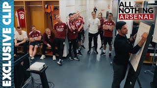 EXCLUSIVE CLIP Mikel Artetas Emotional Dressing Room Team Talk  All or Nothing Arsenal [upl. by Crowell410]