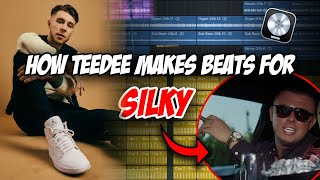 HOW TEEDEE MAKES BEATS FOR SILKY  Logic Pro x Tutorial [upl. by Groos]