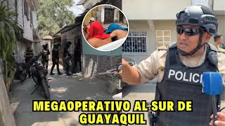 Operativo policial en el Distrito Portete Suroeste de Guayaquil [upl. by Virginia]