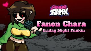 FNF  Fanon Chara  Friday Night Funkin [upl. by Nedroj]