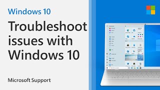 How to use the Windows Troubleshooter  Microsoft  Windows 10 [upl. by Yenroc678]