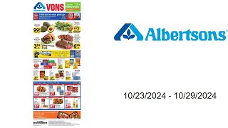 Albertsons Weekly Ad US  10232024  10292024 [upl. by Yee]