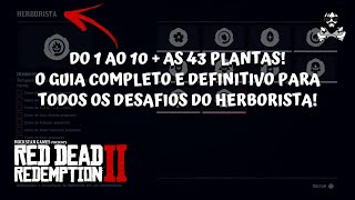 O guia definitivo para os desafios do Herborista em Red Dead Redemption 2 [upl. by Richardson506]