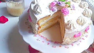 ❤GÂTEAU DANNIVERSAIRE GIRLY AVEC CRÈME AU CHOCOLAT BLANC❤ [upl. by Alejandrina]