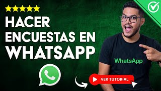 Cómo HACER O CREAR ENCUESTAS en mi WhatsApp  📋​ Así son las Encuestas en WhatsApp 📋​ [upl. by Atikahs]