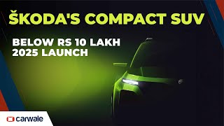 New Skoda Compact SUV  Launching Next Year  Competition for Venue Sonet Brezza amp XUV300 [upl. by Sirak]