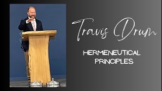 Hermeneutical Principles [upl. by Nugesulo]