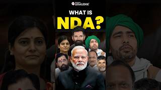 NDA kya hai  National Democratic Alliance Explained  BJPNDA nda ndavsindia narendramodi bjp [upl. by Ecaj]