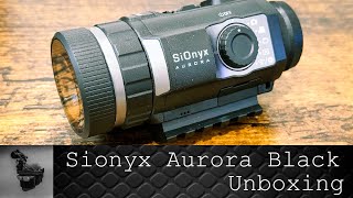 Sionyx Aurora Black Back Country Unboxing [upl. by Eyssej]