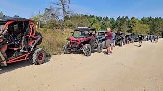 Michigan Treadhead Millersburg ORV ride 2024 [upl. by Vitkun]