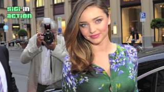 Miranda Kerr  Escada Event  Maximilianstrasse in Munich [upl. by Aitnohs]