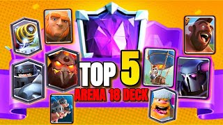 TOP 5 Deck Arena 18 Best Clash Royale DeckSeptember 2024WORLDS 1 LADDER MID LADDER CYCLE Deck [upl. by Macey984]