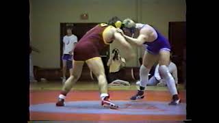 1987 88 RHS F Wrestling SC diff angles Clem vs Roy Hall and home matches PN Adams and Districts [upl. by Eikceb]