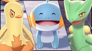 How To Get ALL HOENN Starters In Pokemon Sword and Shield Crown Tundra DLC Update [upl. by Dieball796]