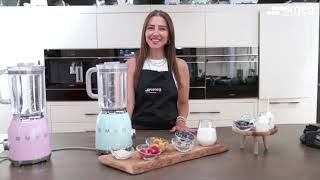 SMEG BLF01 SMOOTHIE BLENDER DEMO [upl. by Haig811]