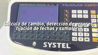 Balanza Systel Cuora Max 30Kg USB ST VA [upl. by Whitby]