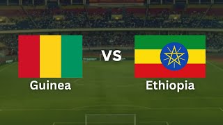 Guinea vs Ethiopia FULL MATCH AFRICA CUP OF NATIONS QUALIFICATIONS 20242025 [upl. by Aidyl75]