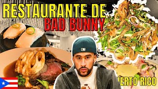 Restaurante de Bad Bunny en Puerto Rico [upl. by Sloatman]