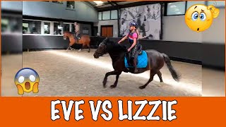 WIE IS HET SNELST EVE OF LIZZIE  PaardenpraatTV [upl. by Lednahs]