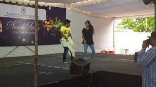 Performance by Dance Club Matrusri Engineering College at Freshers 2k17 [upl. by Eedeed]