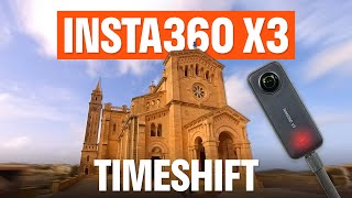 Insta360 X3 Timeshift Tutorial [upl. by Aihsenyt]