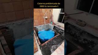 💧 Instalación de una cisterna prefabricada Rotoplas  ampliacion remodelacion casas cisternas [upl. by Hagai]