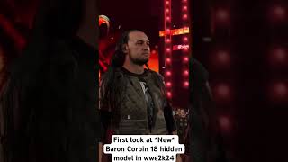 First look at a New Updated Baron Corbin in wwe2k24 [upl. by Dowlen]