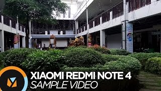 Xiaomi Redmi Note 4 Sample Video [upl. by Gottuard]