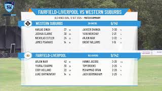 FairfieldLiverpool v Western Suburbs [upl. by Eceerahs]