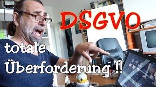 DSGVO und Überforderung durch zu viele Informationen Burnout Gefahr [upl. by Nichols902]