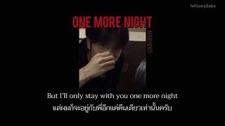 Thaisub Maroon 5  One More Night [upl. by Alvie577]