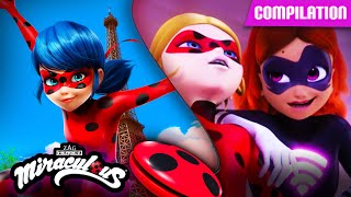 MIRACULOUS  🐞 Compilation 1 🐾 FULL EPISODES ▶️ Stormy Weather  Lady Wifi  Princess Fragrance [upl. by Yhtamit]