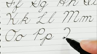 It All Starts Here  Learn English Cursive Handwriting  How To Write Basic Cursive [upl. by Elenore]