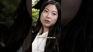 Awkwafina replies on weird interview Shorts [upl. by Goldstein213]