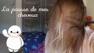 ♡ BLABLA  La pousse de mes cheveux mon expérience avec la levure de bière 🍄 [upl. by Jaye]