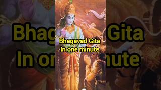 Bhagwat Gita in 1 minute sanatandharma gita youtube shorts youtubeshorts youtubeindia [upl. by Asamot]